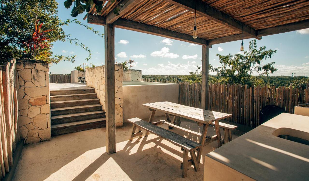 Vida Boho Apart 3 With Special Fee To Access Hotel Bardo تولوم المظهر الخارجي الصورة